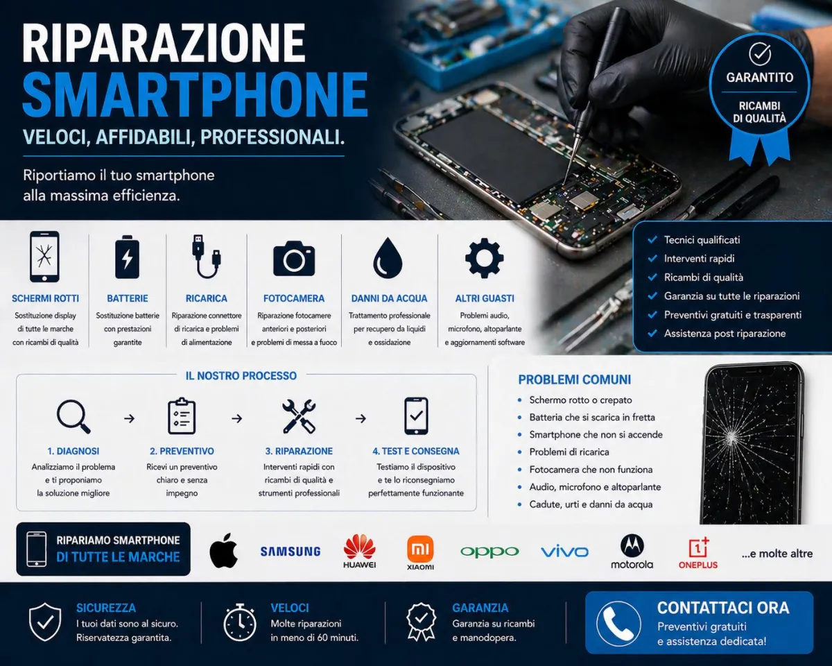 Riparazioni Smartphone Multimarche